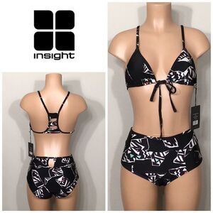 INSIGHT hi waisted bikini. NWT